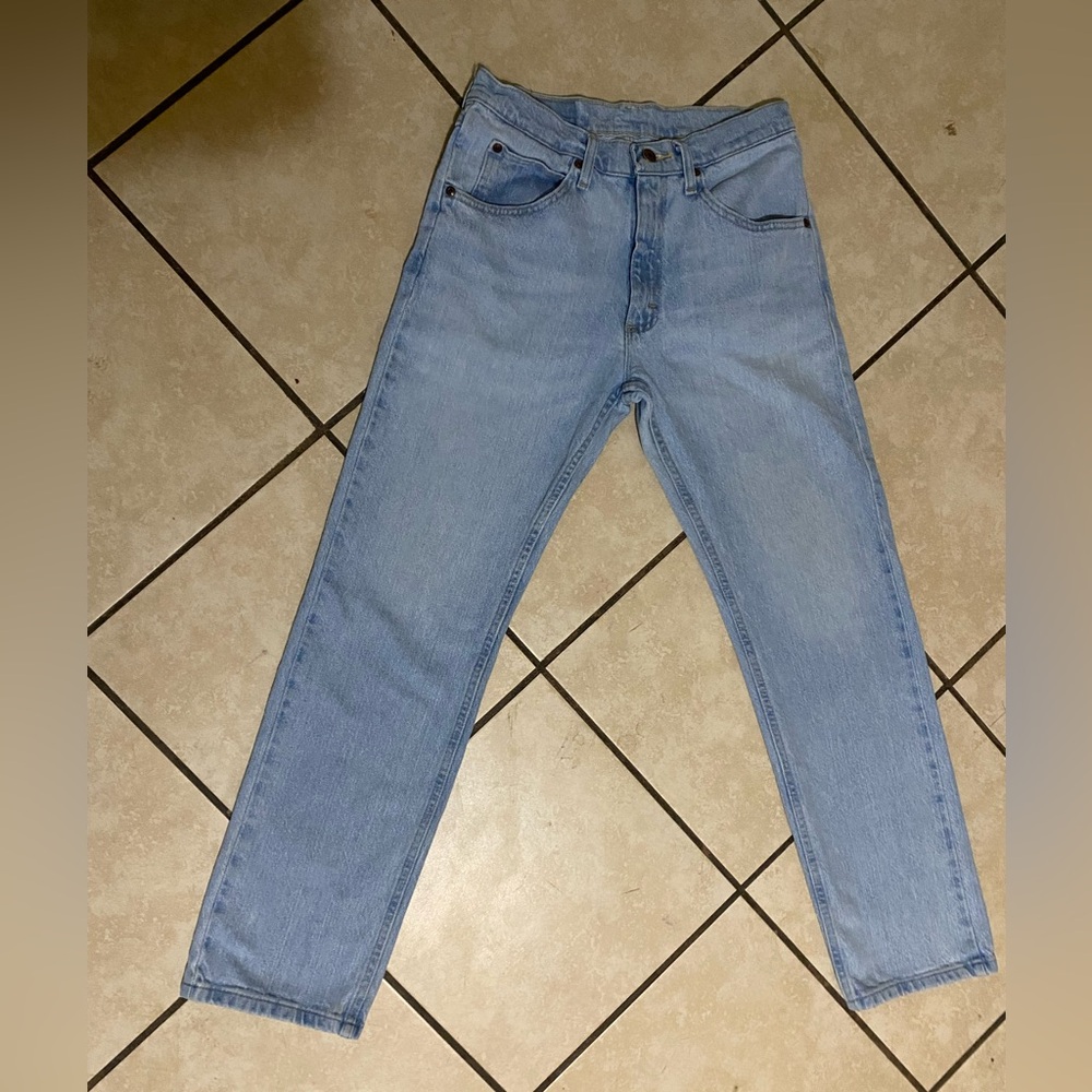 Wrangler Denim in Soft Blue